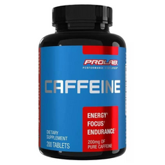 CAFEINA 200 MG 200 TABLETAS PROLAB