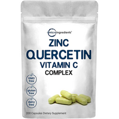 ZINC QUERCETINA MICROINGREDIENTS 1,050 MG 200 CASPULAS