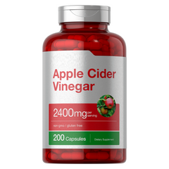 VINAGRE DE MANZANA 2,400 MG 200 CAPSULAS HORBAACH