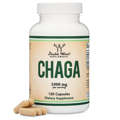 CHAGA 1000 MG 120 CAPSULAS DOUBLE WOOD