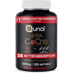 COENZIMA Q10 ULTRA 100 MG UBIQUINOL COQ10 120 CAPSULAS VEGETALES QUNOL