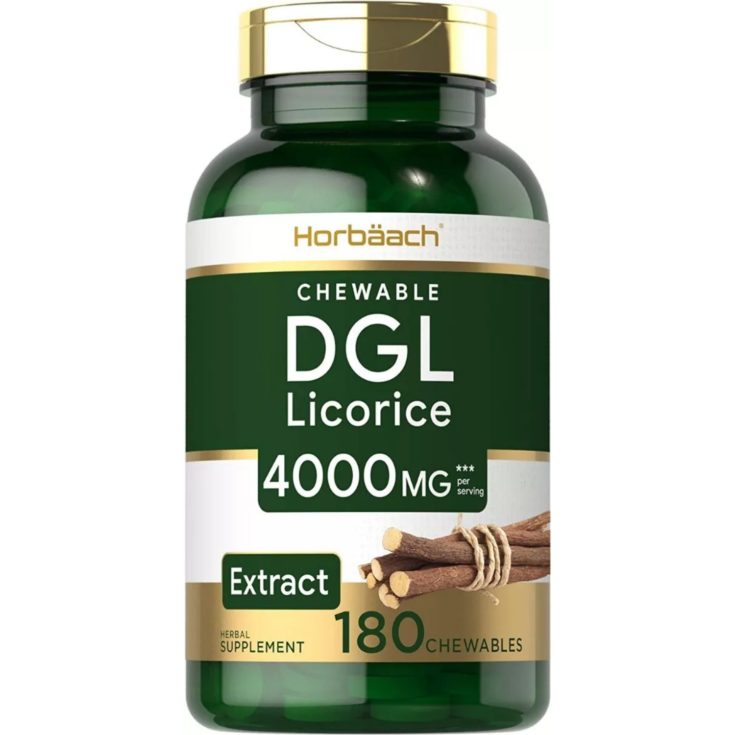 DGL REGALIZ 4000 MG 180 CAPSULAS HORBAACH