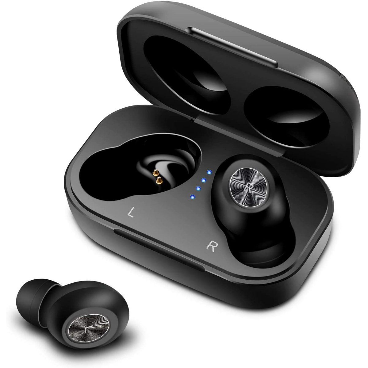 AURICULARES INALÁMBRICOS BLUETOOTH 5.0 TORTECO TX33 CON MICROFONO TWS DEPORTIVO