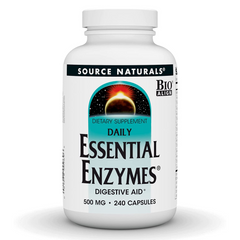 ENZIMAS ESENCIALES 500 MG 240 CAPSULAS SOURCE NATURALS