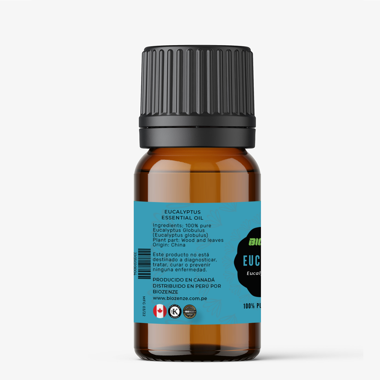 Aceite Esencial de Eucalipto 15ml BIOZENZE