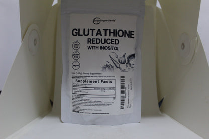 GLUTATHIONE GLUTATION CON INOSITOL 500 MG 142 G SIN GMO VEGANO MICROINGREDIENTS
