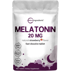 MELATONINA MICROINGREDIENTS 20 MG 400 TABLETAS SUBLINGUALES SIN GMO