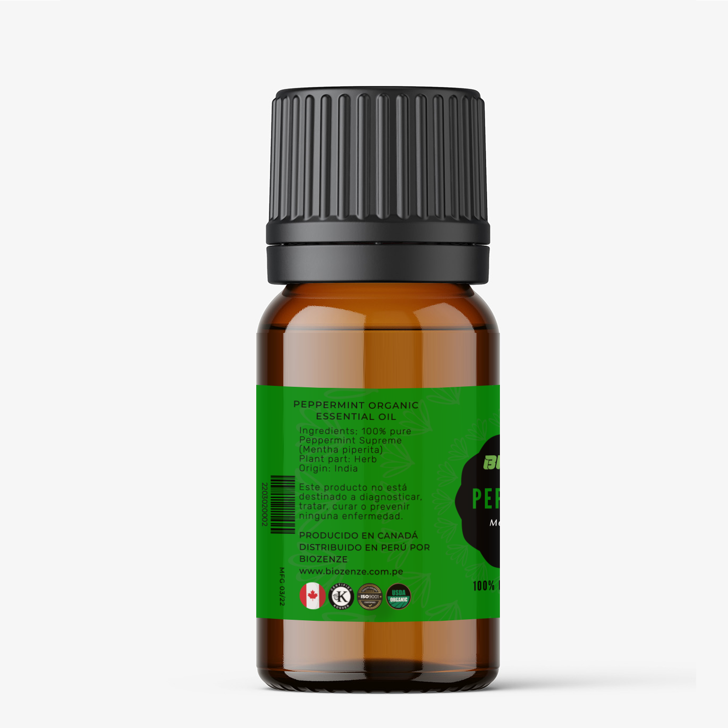 Aceite Esencial de Menta 15ml BIOZENZE