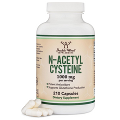 NAC ACETIL CISTEINA DOUBLE WOOD 100 MG 210 CAPSULAS