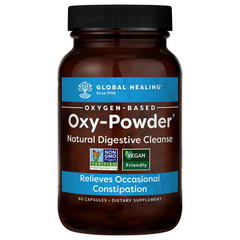 OXY POWDER OXIDO DE MAGNESIO 1400 MG 60 CAPSULAS GLOBAL SIN GMO VEGANO GLOBAL HEALING