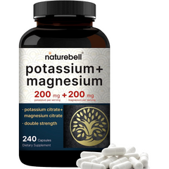 POTASIO CON MAGNESIO NATUREBELL 400 MG 240 CAPSULAS