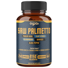 SAW PALMETTO 6 EN 1 9,150 MG 240 CAPSULAS AGOBI