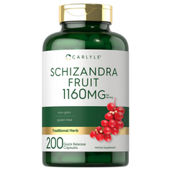 SCHISANDRA FRUIT 1160 MG 200 CAPSULAS DE LIBERACIÓN RAPIDA  CARLYLE