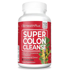 SUPER LIMPIEZA DE COLON 1,060 MG 60 CAPSULAS HEALTHPLUS