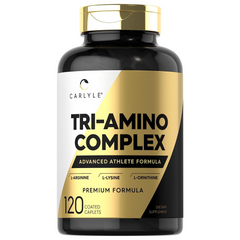 AMINOACIDOS COMPUESTOS (CALCIO 400 MG + CLORHIDRATO DE L-ARGININA 1400 MG + CLORHIDRATO DE L-LISINA 1200 MG + CLORHIDRATO DE L-ORNITINA 900 MG) 120 CAPSULAS SIN GMO CARLYLE