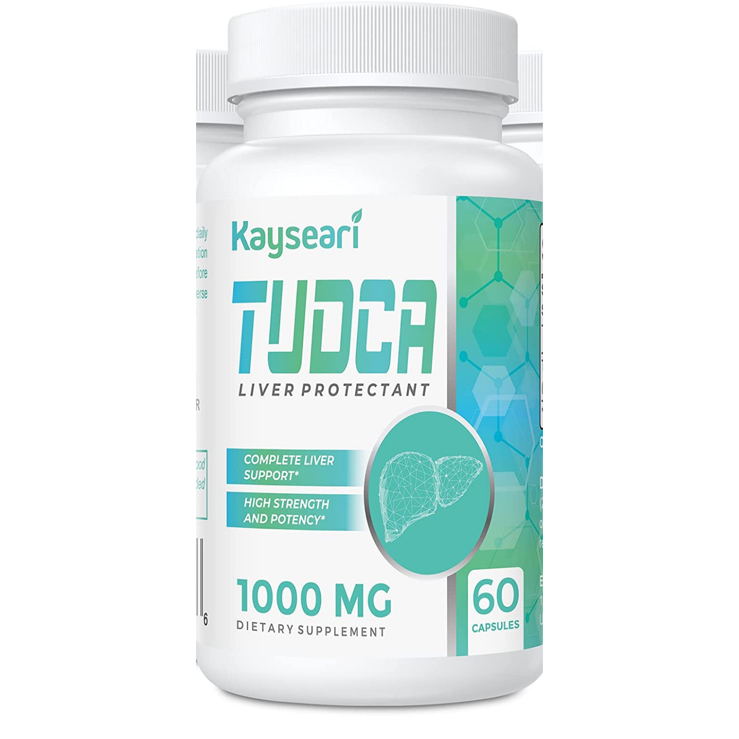 TUDCA SALES BILIARES 1,000 MG 60 CAPSULAS VEGANO KAYSEARI