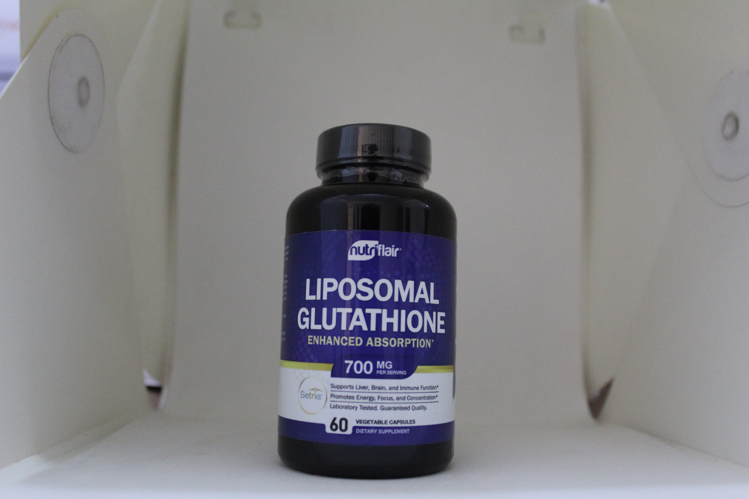 GLUTATIN LIPOSOMAL 700 MG 60 CAPSULAS VEGETALES NUTRIFLAIR GLUTATHION Bexo Per GLUTATIN LIPOSOMAL 700 MG 60 CAPSULAS VEGETALES NUTRIFLAIR GLUTATHION Bexo Per