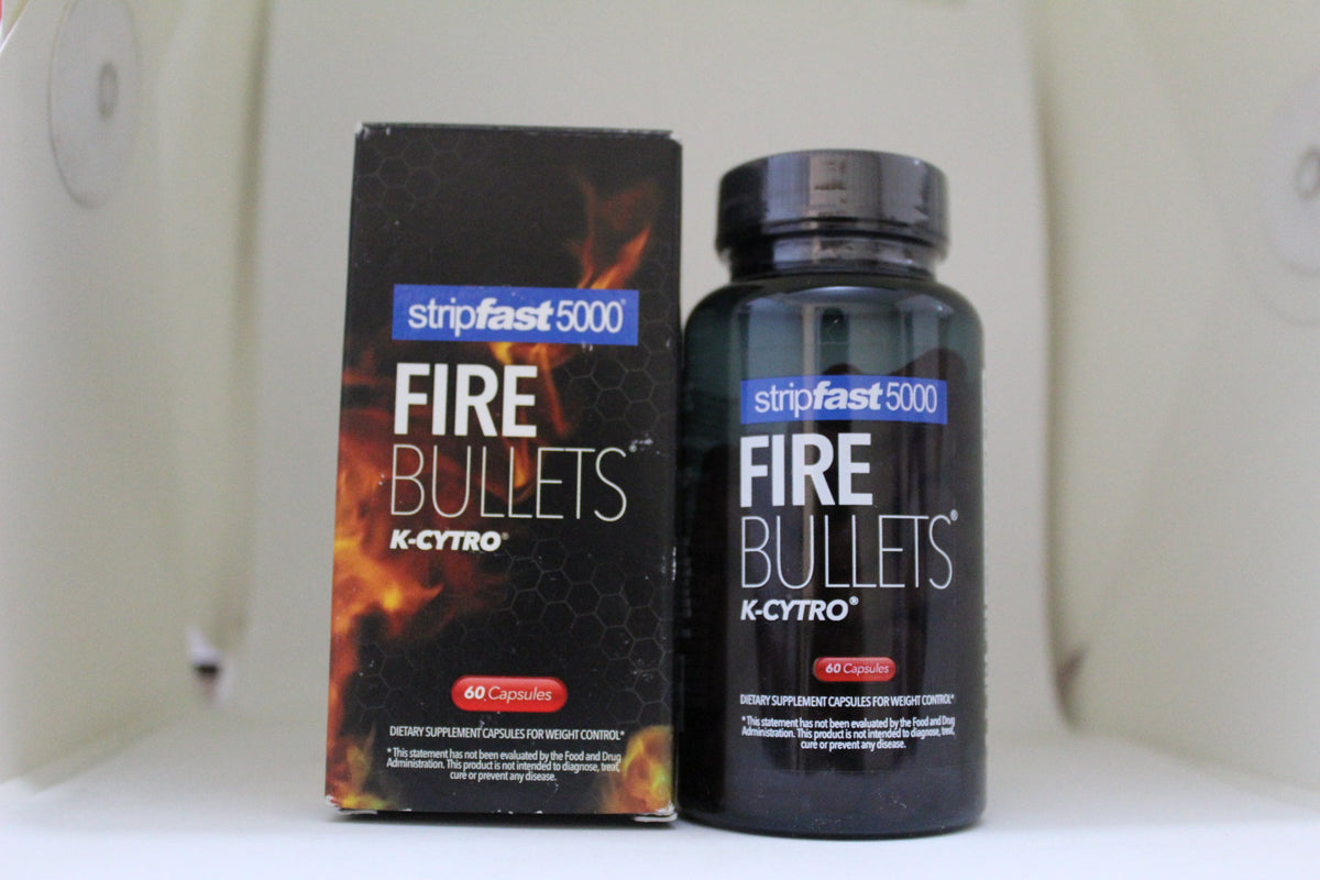 FIRE BULLETS K-CYTRO 60 CAPSULAS STRIPFAST5000 – Bexo Perú